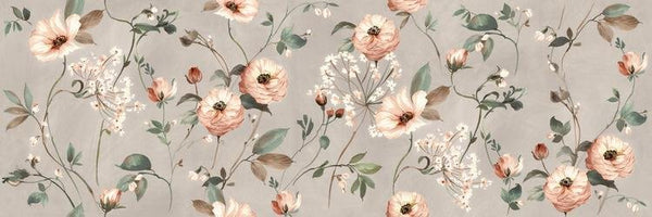 Ragno papers rivestimento 60x180 decorativo floreale rettificato 7 mm in pasta bianca Bloom Touch