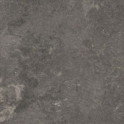 Pavimento rivestimento 75x75 in gres porcellanato 9,5mm Gray in rettificato, superficie e texture ravvicinata del gres