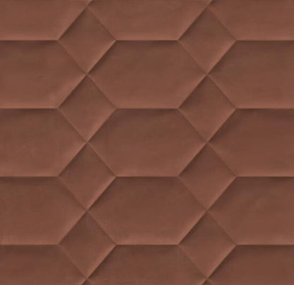 Rivestimento 40x120 in pasta bianca 8 mm struttura 3D bee terracotta Ragno Resina