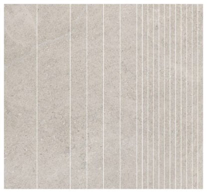 Pavimento rivestimento mosaico 60x64.4 in gres porcellanato in naturale, superficie e texture ravvicinata del gres