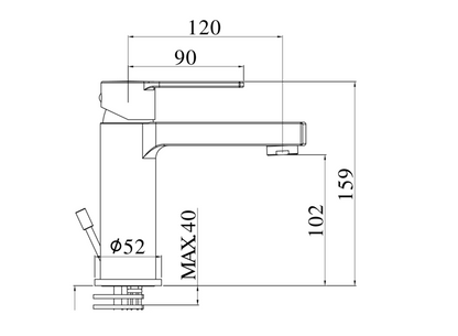 Paffoni ringo set miscelatori lavabo bidet senza scarico e doccia 1 uscita cromo