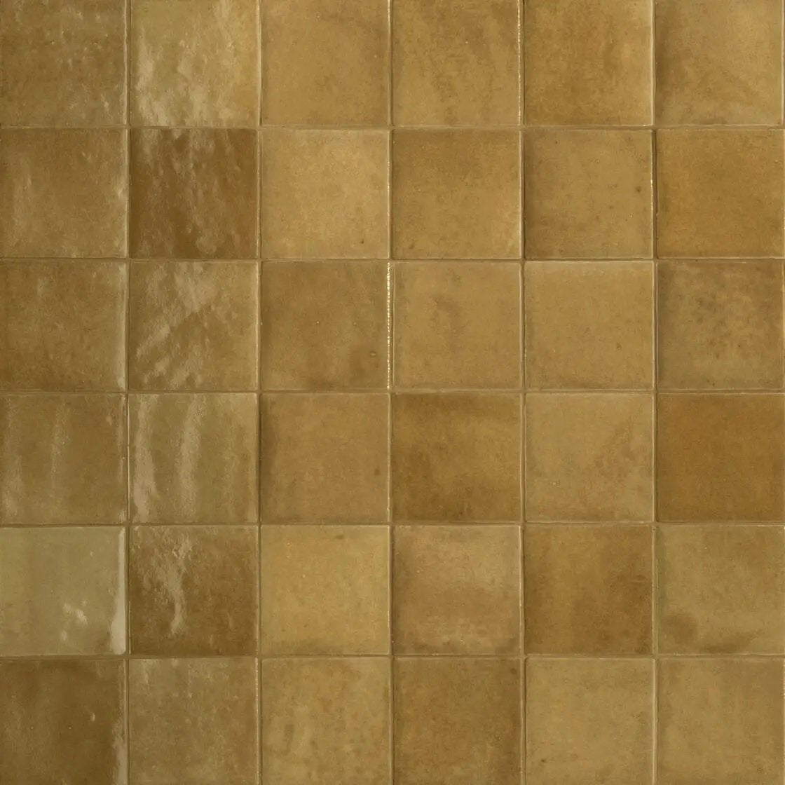 Rivestimento 10x10 in monocottura pasta bianca 10 mm kaki Khaki, superficie e texture ravvicinata del gres