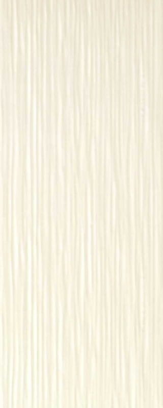 Rivestimento 20x50 in pasta bianca 8,5mm con struttura 3D Ecru, superficie e texture ravvicinata del gres