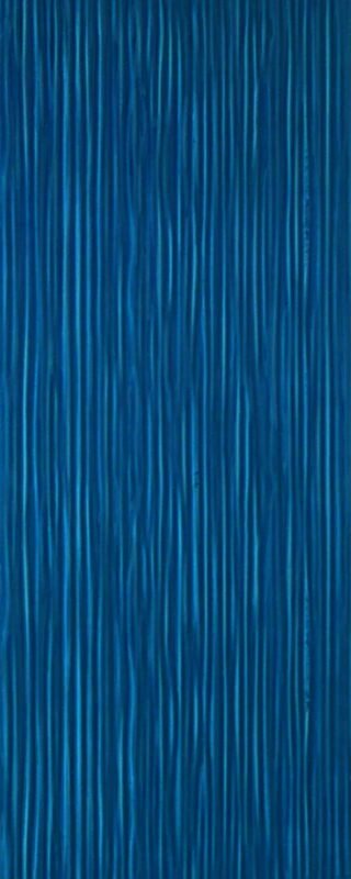 Rivestimento 20x50 in pasta bianca 8,5mm con struttura 3D Blu, superficie e texture ravvicinata del gres
