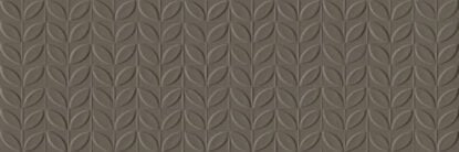 Rivestimento 30x90 in pasta bianca 10 mm rettificato struttura 3D foglia fango Ragno Vida