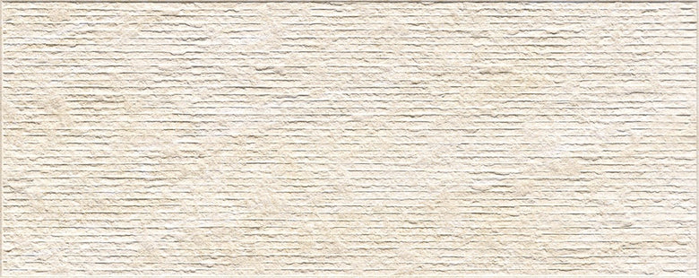 Rivestimento 32X80,5 in pasta bianca rub lias Lithos Naxos Beige posata in ambiente arredato, dettaglio della venatura