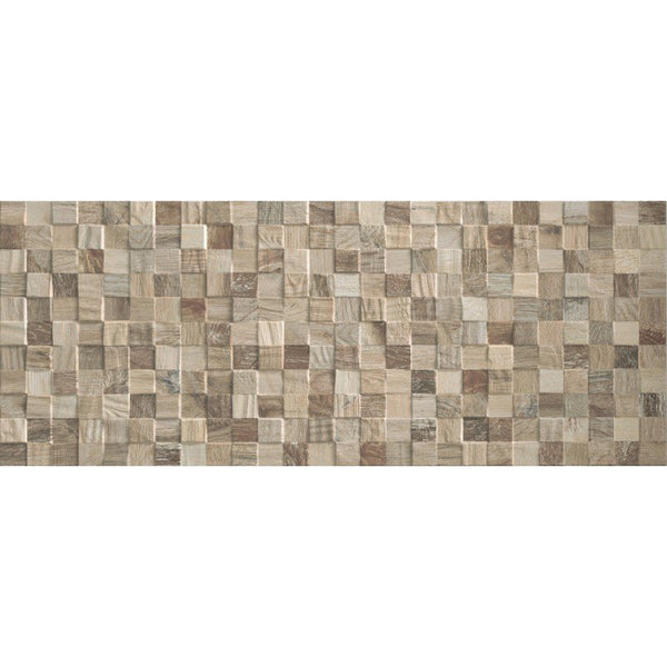Rivestimento 32X80,5 mosaico in pasta bianca taupe Lithos 0099946 Naxos