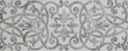 Rivestimento a decoro 20x50 in pasta bianca 8,5mm raso 00 Bianco, superficie e texture ravvicinata del gres