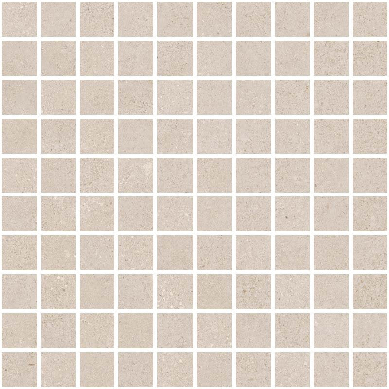 Rivestimento A Mosaico 30x30 Cm In Gres Porcellanato Sand in ceramica e naturale, superficie e texture ravvicinata del gres