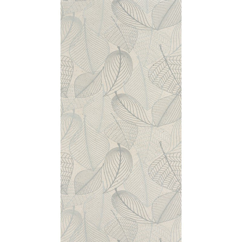 Rivestimento decoro 60x120 in gres porcellanato 6 mm leaves Pomice, dettaglio ravvicinato della finitura e delle fughe...
