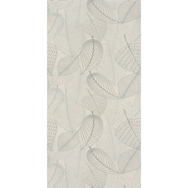 Rivestimento decoro 60x120 in gres porcellanato 6 mm leaves in naturale, superficie e texture ravvicinata del gres...