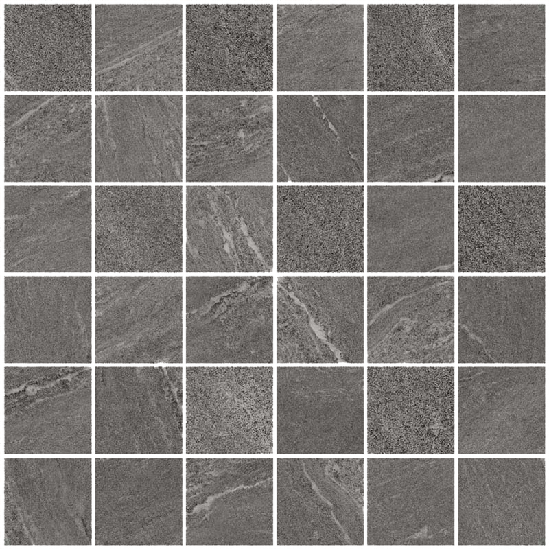 Rivestimento Mosaico 30x30 Cm In Gres Porcellanato Dark Ceramica Sant Agostino Waystone CSAMWYDA30