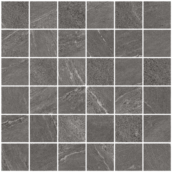 Rivestimento Mosaico 30x30 Cm In Gres Porcellanato Dark Ceramica Sant Agostino Waystone CSAMWYDA30