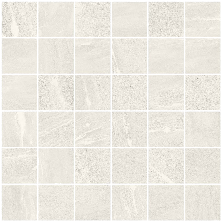 Rivestimento Mosaico 30x30 Cm In Gres Porcellanato Light in ceramica, superficie e texture ravvicinata del gres