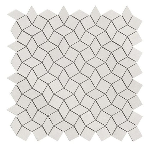 Rivestimento mosaico 40x40 in pasta bianca 6 mm sya bianco Ragno Mixed