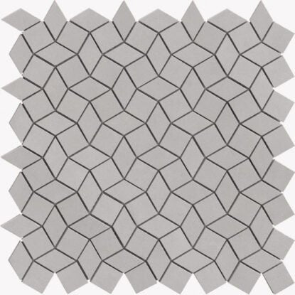 Rivestimento mosaico 40x40 in pasta bianca 6 mm sya grigio Grey, superficie e texture ravvicinata del gres