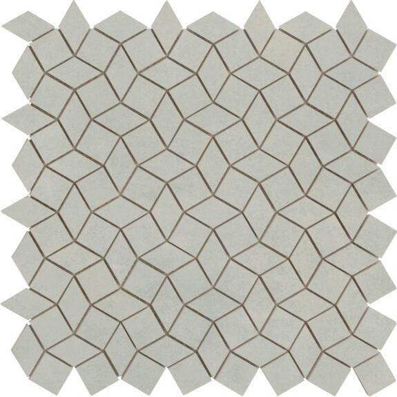 Rivestimento mosaico 40x40 in pasta bianca 6 mm sya verde, superficie e texture ravvicinata del gres
