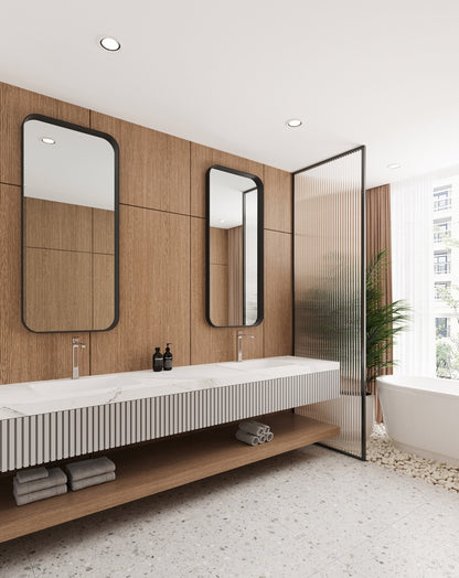 Coppia rubinetti lavabo alto per ciotola e bidet cromo Ten
