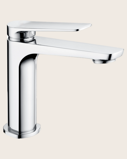 Miscelatore per lavabo senza scarico in ottone cromato Momo