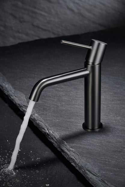 Rubinetto miscelatore per lavabo senza scarico in ottone canna di fucile Memo