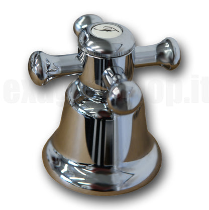 Zucchetti Delfi Gruppo Vasca Doccia A 5 Fori con deviatore doccetta e flessibile Cromo Z46186