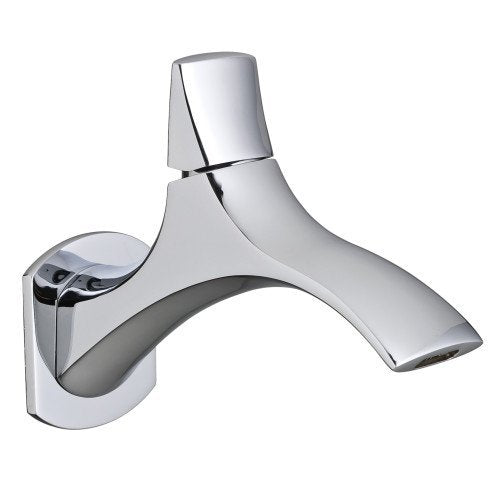 Treemme Hedo miscelatore lavabo incasso 173mm senza parte Cromo Lucido in ottone e cromato ambientato su piano bagno con...