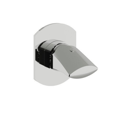 Treemme Hedo miscelatore remoto lavabo doccia senza parte Cromo Lucido ambientato su piano bagno con accessori...