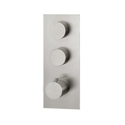 Treemme 3.6 RWIT2586IS35 miscelatore doccia termostatico 2 uscite senza parte incasso inox satinato