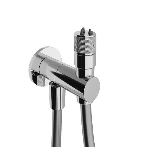 Treemme Los RWIT6565CC05 idroscopino per wc con supporto e flessibile cromo