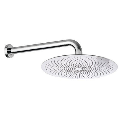 Treemme Up+ Soffione doccia 25 cm a parete anticalcare con braccio doccia 30 cm cromo