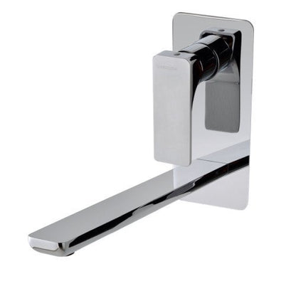 Treemme Hask RWIT6AB3CC01 Miscelatore lavabo a muro 230 mm senza parte incasso cromo