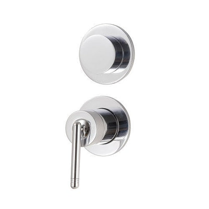 Tremme Philo RWIT70C2CC01 miscelatore doccia monocomando tondo con deviatore 2 uscite 2 piastre senza parte incasso cromo