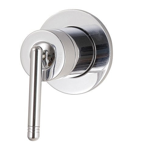 Tremme Philo RWIT70C8CC01 monocomando remoto per lavabo Cromo Lucido, vista frontale della maniglia e della bocca di...