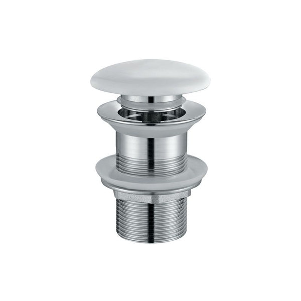 Piletta Lavabo pop up Senza Troppo Pieno In Porcellana Bianco New Line T3