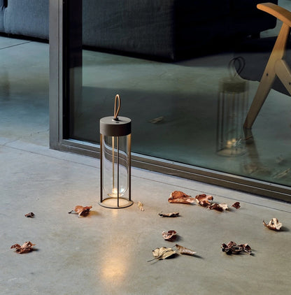 Flos In Vitro Unplugged Lampada ricaricabile nero da esterno 2700K