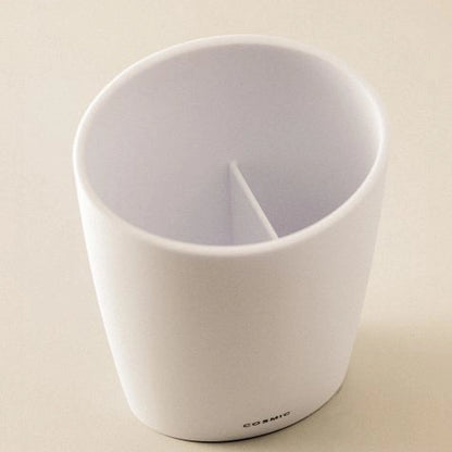 Bicchiere Portaspazzolini da appoggio Pietra Soft Saku 2522752 Cosmic