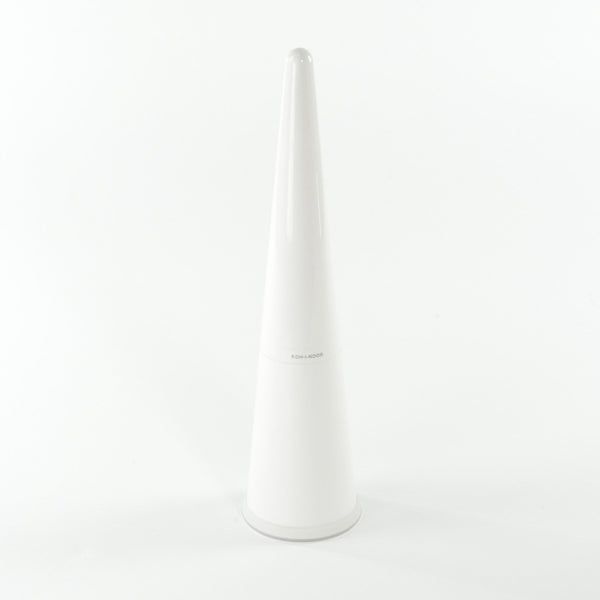 Koh-i-noor KONO 5256 Porta scopino a pavimento con contenitore interno in plastica bianco