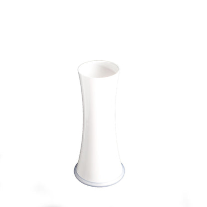 Koh-I-Noor Pepe 5366 Portascopino A Pavimento Con Tappo Antiscivolo Contenitore In Plastica E Abs Bianco