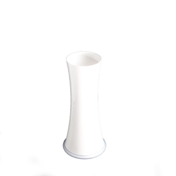 Koh-I-Noor Pepe 5366 Portascopino A Pavimento Con Tappo Antiscivolo Contenitore In Plastica E Abs Bianco