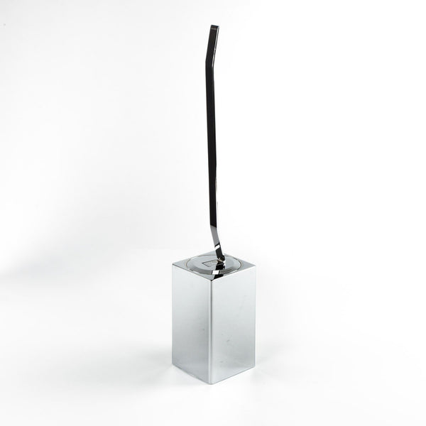 Koh-I-Noor Lem 2.T 6311 porta scopino sospeso a muro In Alluminio Cromo