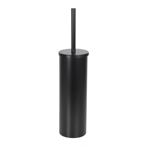 Koh-i-noor Tito 7411N porta scopino sospeso in acciaio verniciato nero opaco
