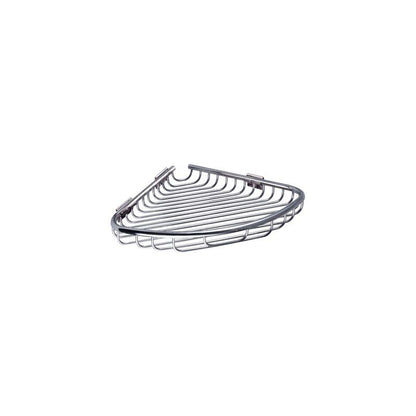 New Line H1 Porta Oggetti Doccia Angolare singolo In Acciaio Inox Cromo