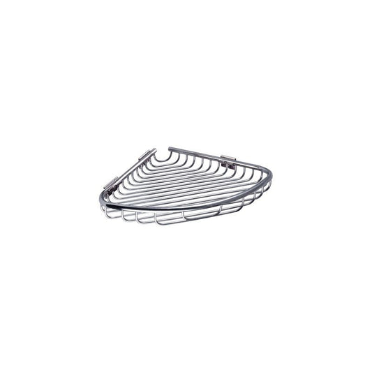 New Line H1 Porta Oggetti Doccia Angolare singolo In Acciaio Inox Cromo