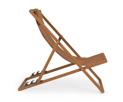 Andrea Bizzotto Taylor Sedia sdraio in alluminio pecan 0663275