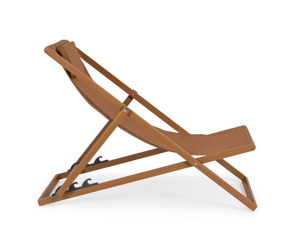 Andrea Bizzotto Taylor Sedia sdraio in alluminio pecan 0663275