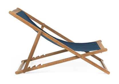 Andrea Bizzotto Noemi relax sedia sdraio blu da esterno 0806015