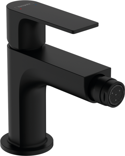 Hansgrohe Rebris E Set miscelatori lavabo coolstart bidet con scarico e doccia 1 via e parte incasso Nero Opaco