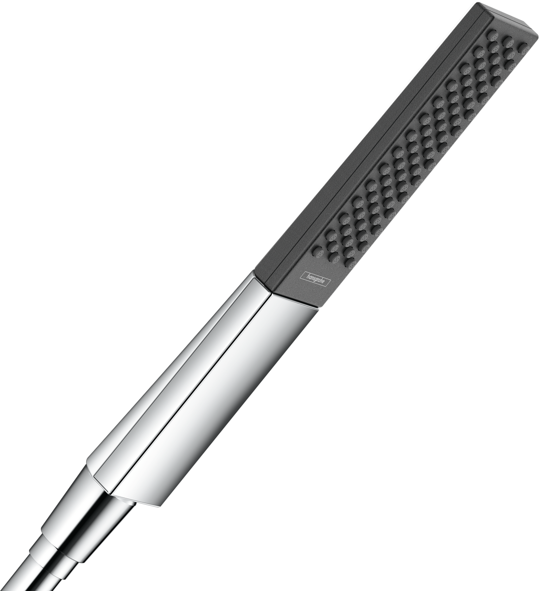 Hansgrohe Crometta Set soffione doccia tondo con braccio Cromo Lucido, componenti inclusi smontati: corpo incasso, placca...