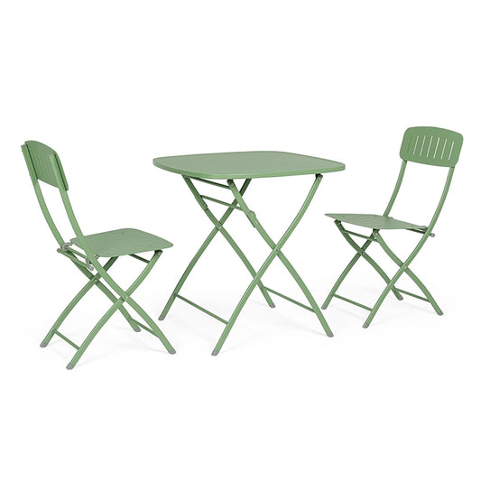Andrea Bizzotto Bistrot Yvonne set tavolo e sedie salvia 0803568