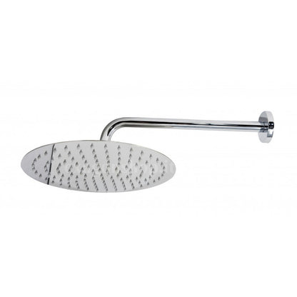 Hansgrohe kit doccia con soffione 30 cm Feridras tondo miscelatore doccetta con flessibile e corpo incasso cromo